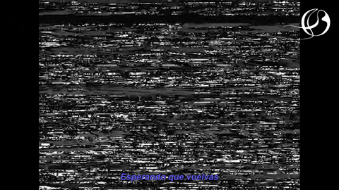 Vhs Effect Stage With Musical Instruments GIF