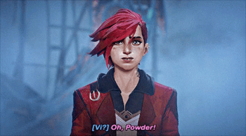 Vi Arcane Worry About Powder GIF