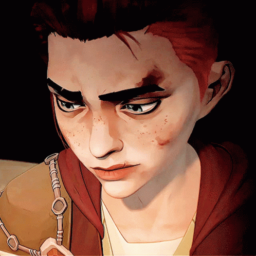 Vi Arcane Hurt By Her Wound GIF