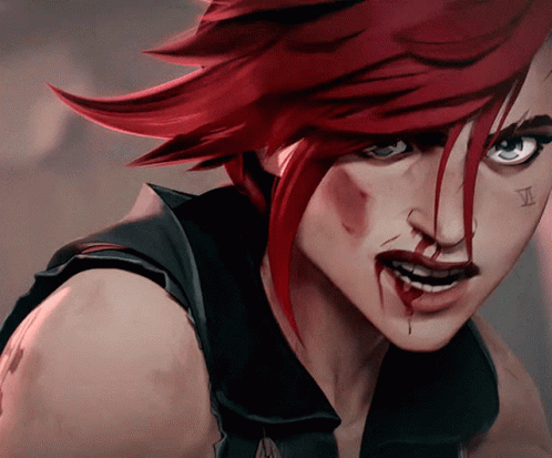 Vi Arcane Giving His All Will To Fight GIF