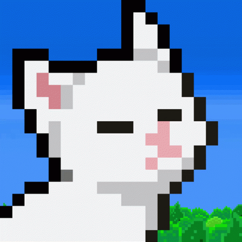 Vibing Cat Pixel GIF