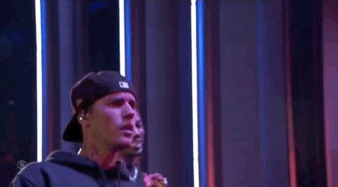 Vibing Justin Bieber GIF