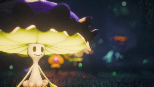 Vibing Shiinotic Pokémon GIF