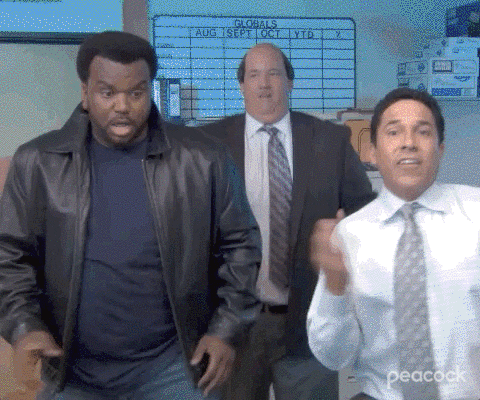 Vibing The Office Sitcom GIF