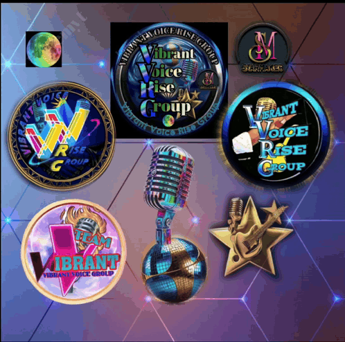 Vibrant Voice Rise Group Logo
