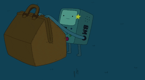 Vibrate Bmo Battery Change Adventure Time GIF
