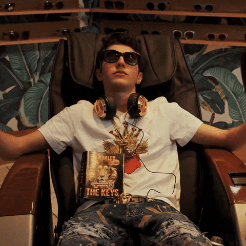Vibrate Massage Chair Chilling Gregory Kasyan GIF