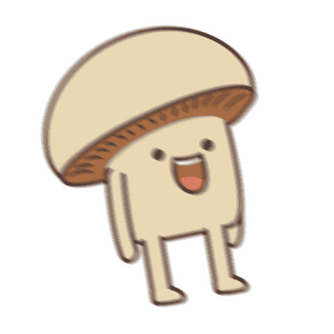 Vibrate Singing Mushroom Movie GIF