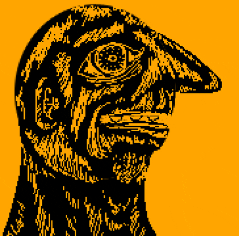 Vibrate Tremors Scared Monster GIF