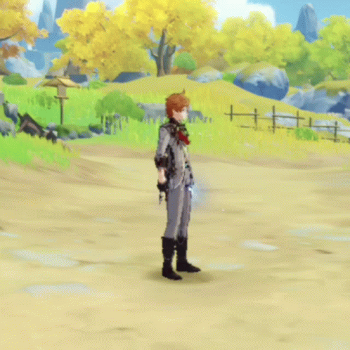 Vibrating Childe Tartaglia Genshin Impact GIF