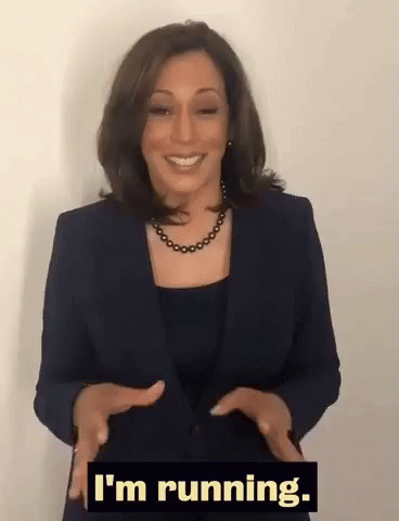 Vice President Kamala Harris Running For President GIF