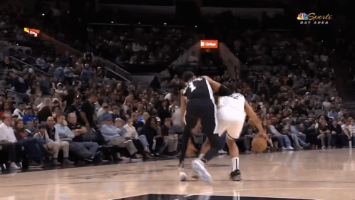 Victor Wembanyama Block Fail GIF