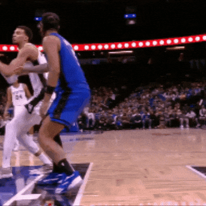 Victor Wembanyama Dunk In Slow Motion GIF