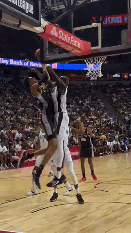 Victor Wembanyama Shot Block Success GIF