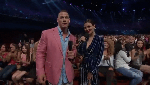 Victoria Justice John Cena Host GIF