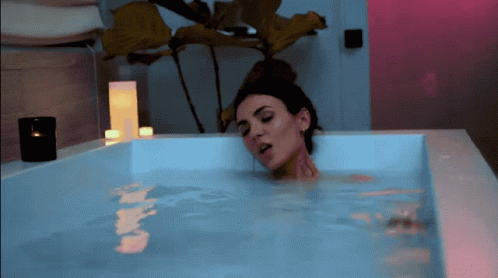 Victoria Justice Treat Myself Bath GIF