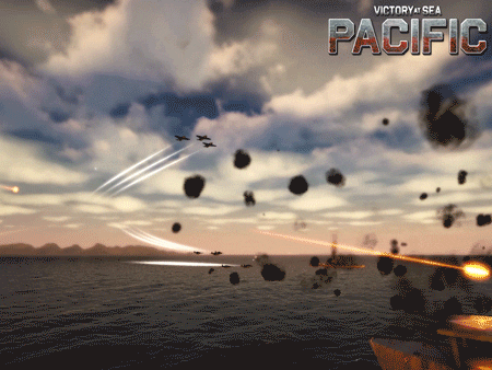 Victory At Sea Pacific Battleship GIF