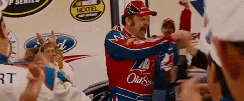 Victory Party Talladega Nights GIF