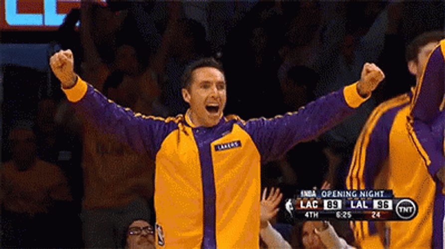 Victory Reaction Basketball GIF