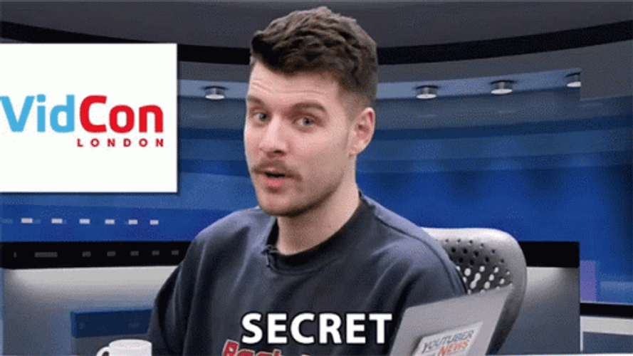 Vid Con London Host Secret GIF