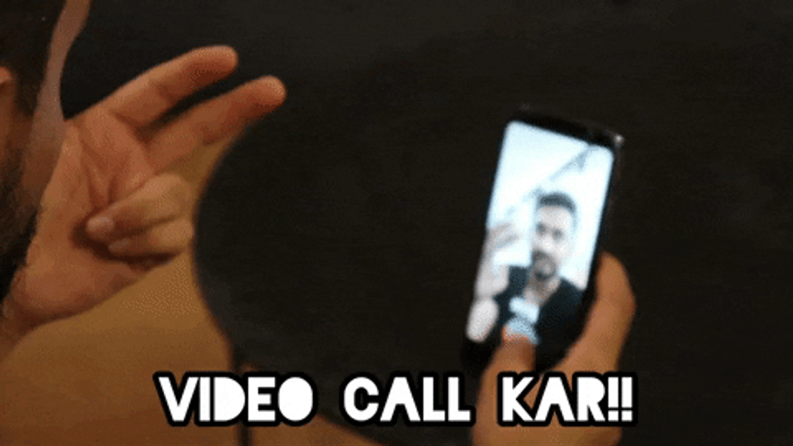 Video Call Digital Pratik GIF