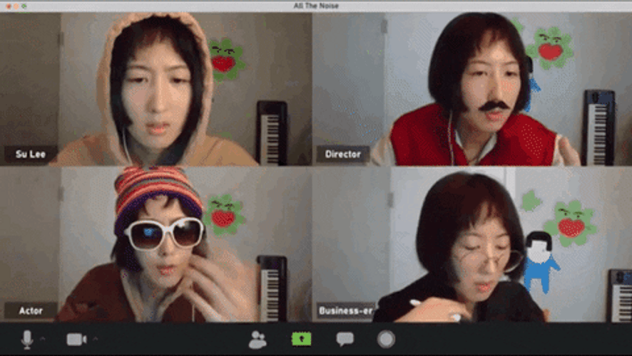 Video Call Meeting Su Lee