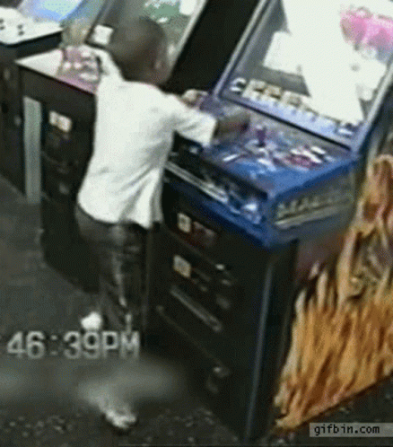 Kid Getting Intense In Video Game GIF