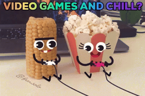 Video Game And Chill GIF