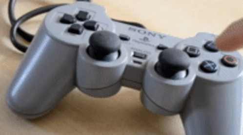 Press Video Game Joystick GIF