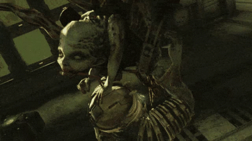 Video Game Character Attacked by Monster Saying Your Argument