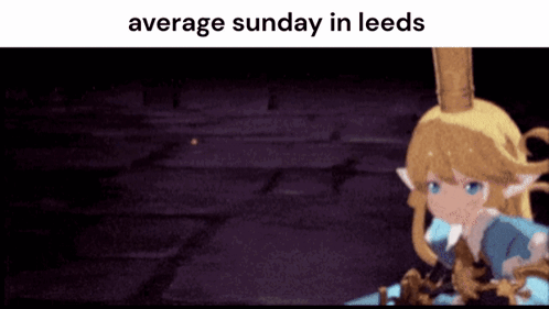Video Game Character Average Sunday In Leeds GIF