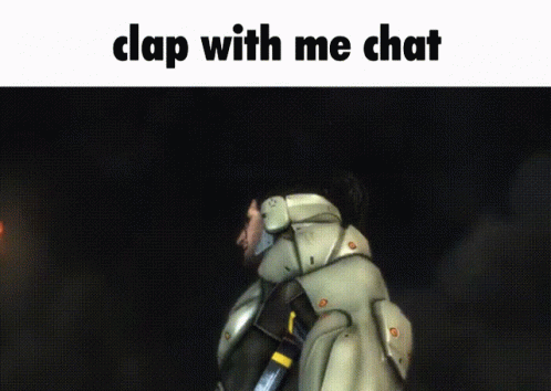 Video Game Character Clap With Me Chat