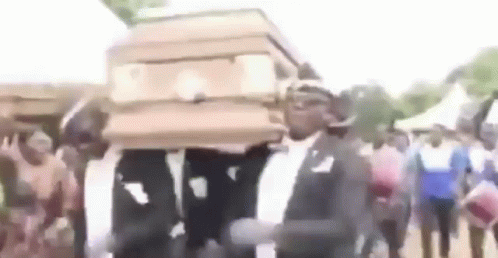 Video Game Character Dancing on Your Mother's Grave