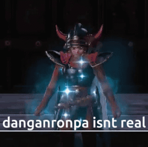 Video Game Character Danganronpa Isnt Real