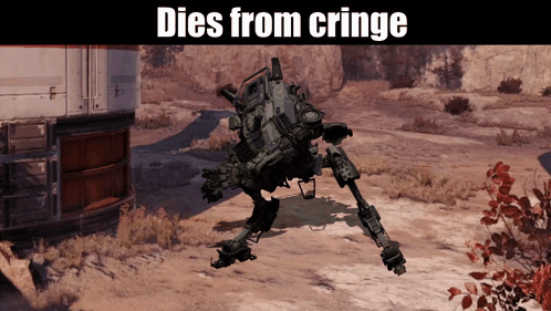 Video Game Character Dies From Cringe