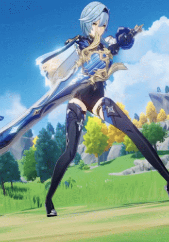 Video Game Character Holding Large Sword