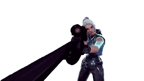 Video Game Character Holding Sniper Rifle