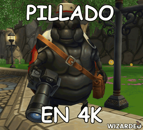 Video Game Character Pillado en 4k