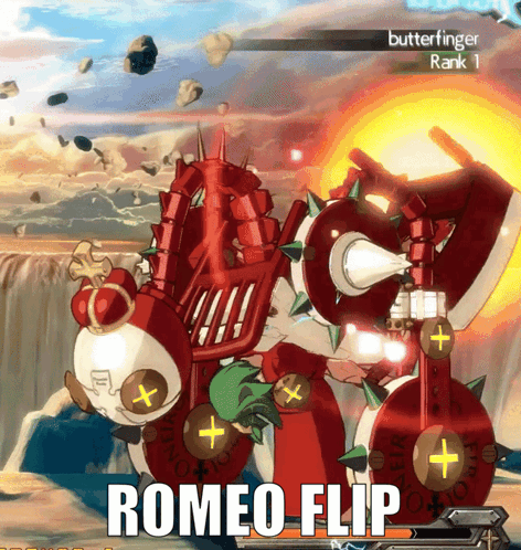 Video Game Character Romeo Flip