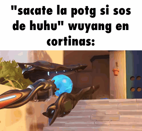Video Game Character Sacate La Potg Si Sos De Huhu Wuwang En Cortinas
