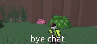 Video Game Character Saying Bye Chat