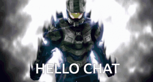 Video Game Character Saying Hello Chat