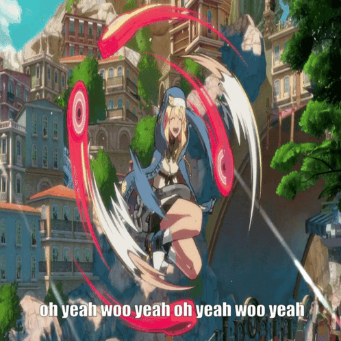 Video Game Character Saying Oh Yeah Woo Yeah
