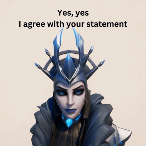 Video Game Character Saying Yes Yes I Agree GIF