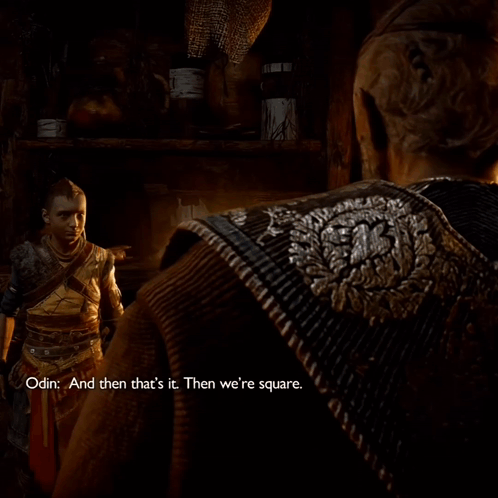 Video Game Character Says Odin That's It GIF