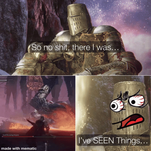 Video Game Character Says So No Shit There I Was GIF