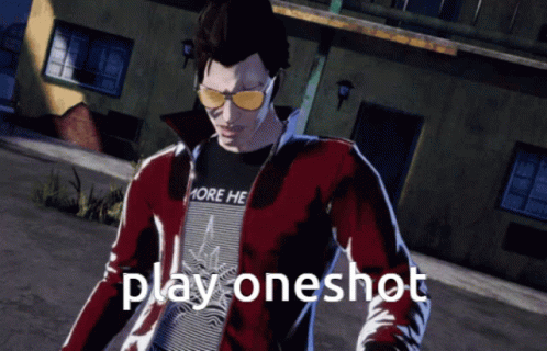 Video Game Character Wearing Sunglasses And More He Shirt GIF