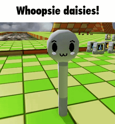 Video Game Character Whoopsie Daisies