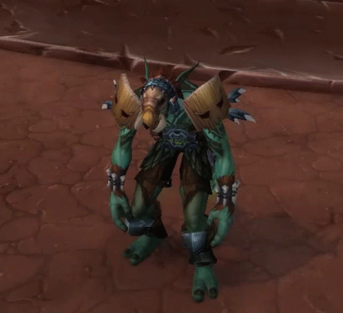 Video Game Character With Beard and Shields