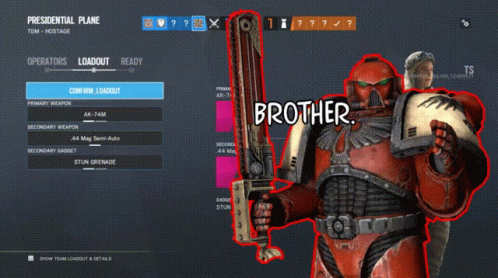 Video Game Character with Shotgun Saying Get the Shotgun